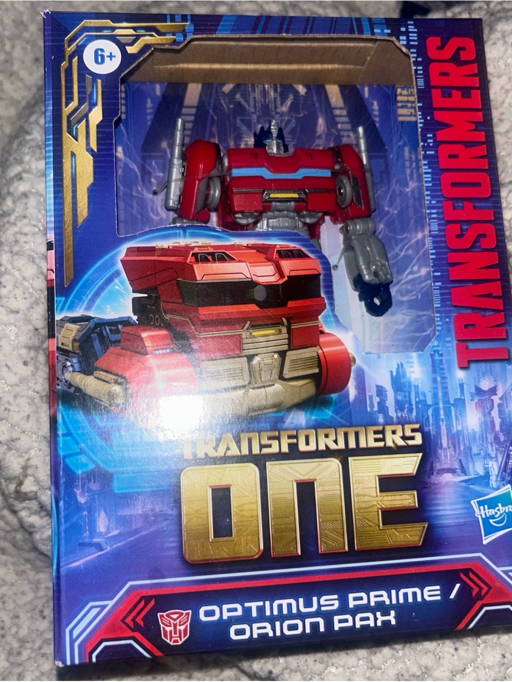 NEW Transformers One Optimus Prime Orion Pax - Transformable 2 in 1 with Axe